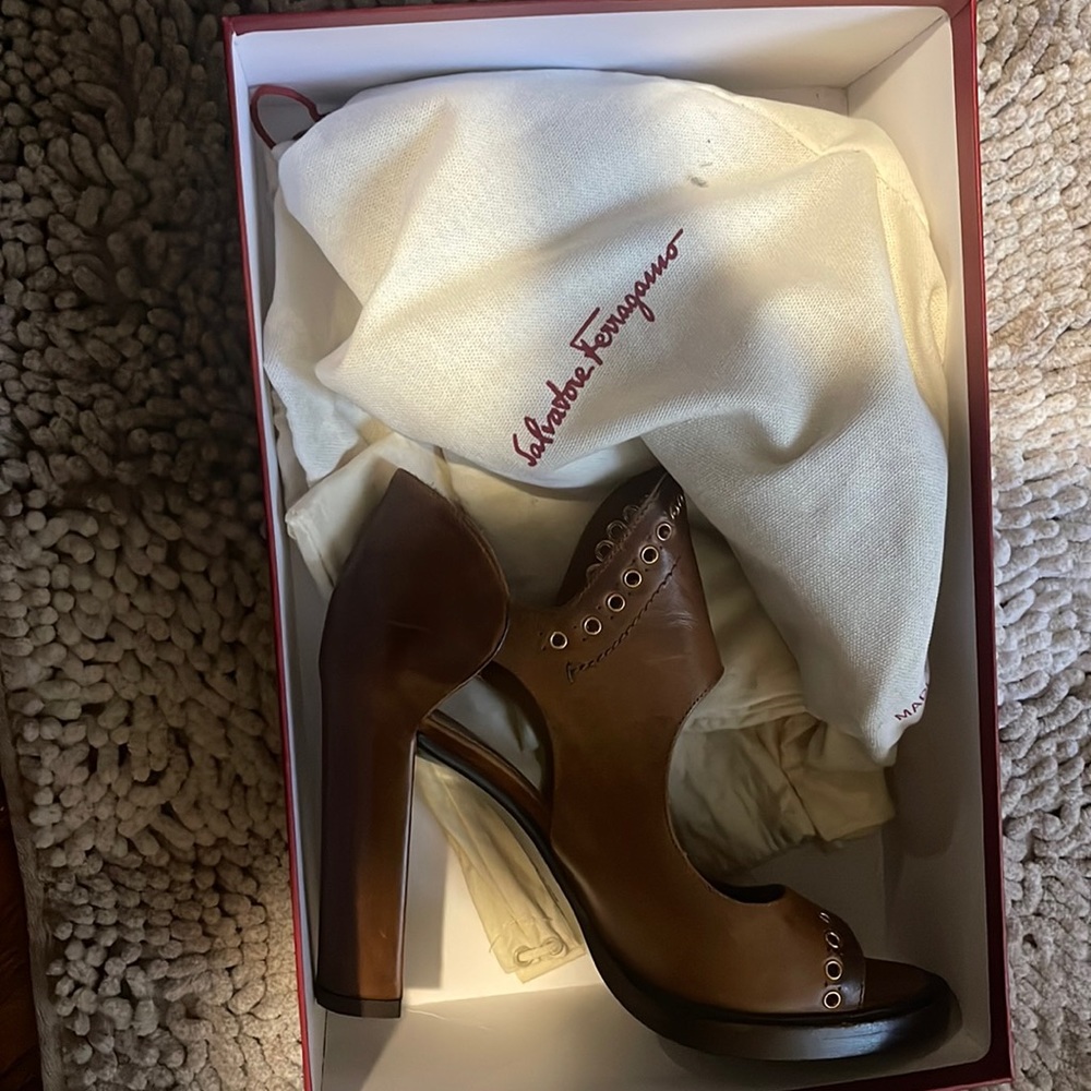 Brand: Salvador Ferragamo Size: 7.5 Condition Used Once ever